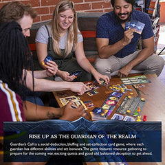 Guardian’s Call | A Hero Fantasy Inspired Board Game of Deduction | Competitive Fun for Teens and Adults with Miniatures, Great Replay Value | 2-5 Players, 30-45 Minutes, Ages 14 and Up