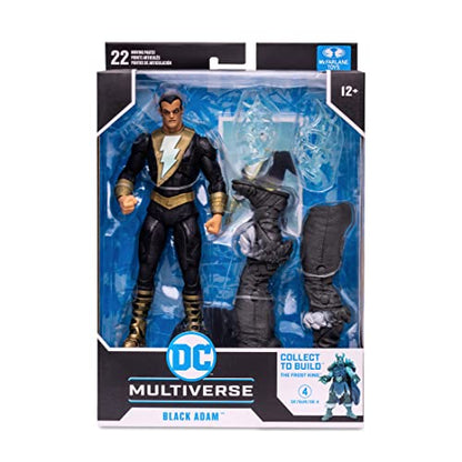 McFarlane Toys DC Multiverse Black Adam Endless Winter 7" Action Figure with Build-A Frost King Piece and Accessories