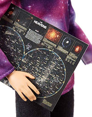 Barbie Astrophysicist Doll, Blonde with Telescope and Star Map, Inspired by National Geographic