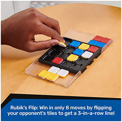 Rubik's Roll, 5-in-1 Dice Games Pack & Go Travel Size Multiplayer Colorful Road Trip Board Game