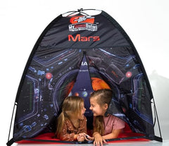 My Space Safari Space Tent for Kids Tent Indoor & Outdoor, Interactive Kids Play Tent w/Rocket Launch Button & Solar System for Play & Sleep Tent for Girls & Boys, Space Gifts for Kids