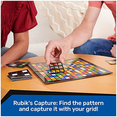 Rubik's Roll, 5-in-1 Dice Games Pack & Go Travel Size Multiplayer Colorful Road Trip Board Game