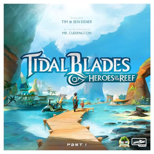 Tidal Blades: Heroes of The Reef - Skybound Games, Worker Placement Board Game, Ages 14+, 1-4 Players, 60-90 Min
