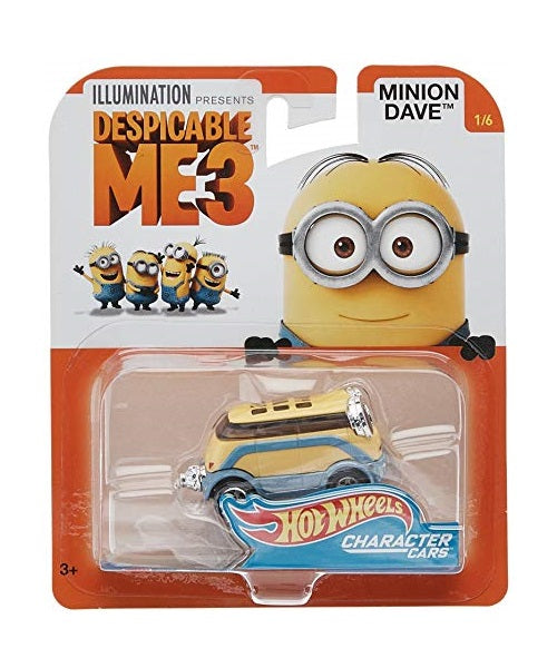 Hot Wheels Despicable Me 3 Vehicle - Dave - 1/6