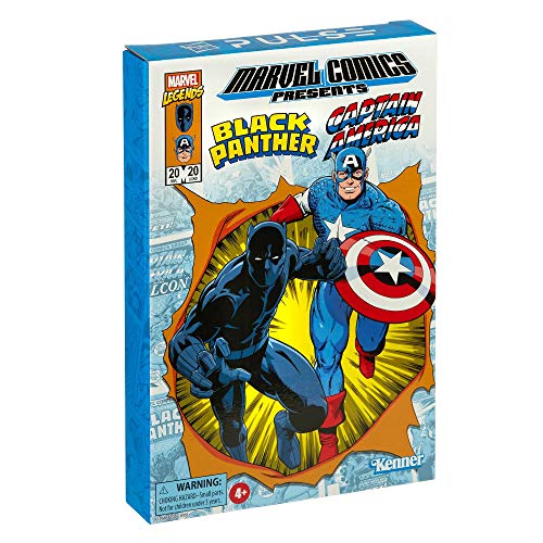 Marvel Legends Retro 3.75 Captain America & Black Panther (Pulse Exclusive)
