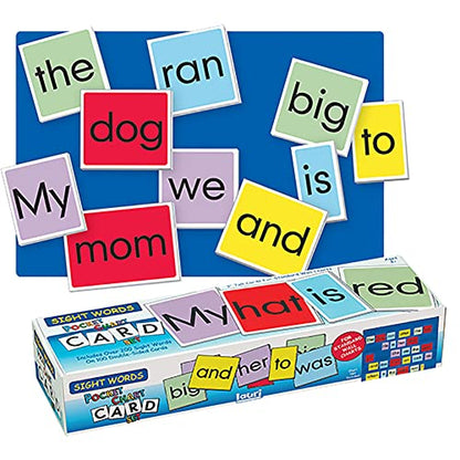 PlayMonster Lauri Pocket Chart Cards - Sight Words,Medium