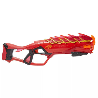 Nerf DragonPower Emberstrike Blaster, Inspired by Dungeons and Dragons, 8-Dart Drum, 16 Nerf Darts, Dart Storage