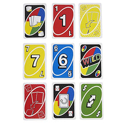 UNO Triple Play Card Game with Card-Holder Unit with Lights & Sounds & 112 Cards, Kid, Teen & Adult Game Night Gift Ages 7 Years & Older - HCC21