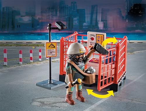 Playmobil 71381 City Action Police Starter Pack, Police Gifting Toy, Fun Imaginative Role-Play, PlaySets Suitable for Children Ages 4+
