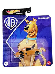 Hot Wheels Warner Bros DC Scooby and Looney Tunes Character Cars Complete Set of 6 Diecast Vehicles from HKV23-956E Release