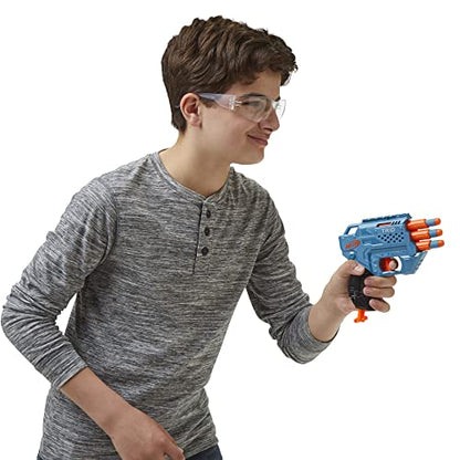 NERF Elite 2.0 Trio SD-3 Blaster - Includes 6 Official Darts - 3-Barrel Blasting - Tactical Rail for Customizing Capability