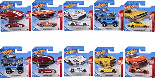 Hot Wheels Amazon 10-Pack Mini Collection of Toy Cars