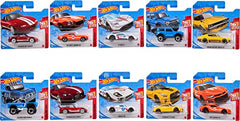Hot Wheels Amazon 10-Pack Mini Collection of Toy Cars, 1:64 Scale Vehicles, Different Themes, Authentic Decos, Gift for Collectors & Kids 3 Years Old & Up [Amazon Exclusive]