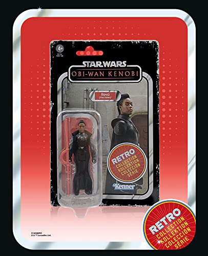 STAR WARS Retro Collection Reva (Third Sister) Toy 3.75-Inch-Scale OBI-Wan Kenobi Action Figure, Toys for Kids Ages 4 and Up