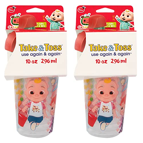 Take & Toss CoComelon Cups