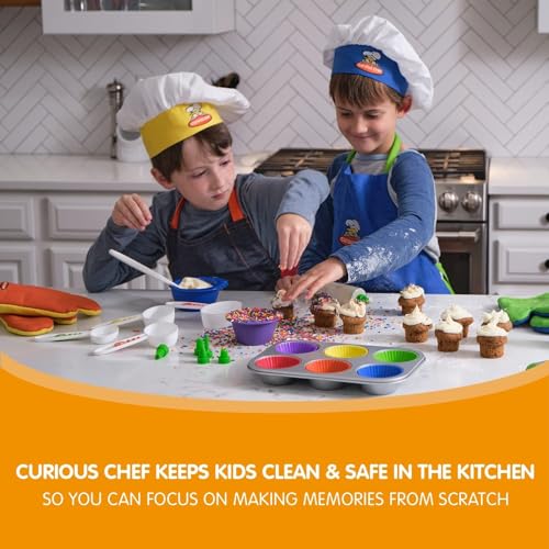 Curious Chef Child Chef Textile Set for Kids