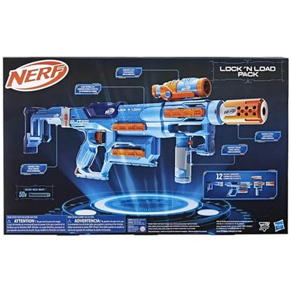 NERF Nerf Elite 2.0 Lock N Load Pack, 1 Nerf Blaster