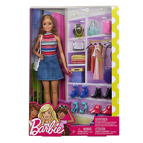 Barbie Doll With 11 Accessories Kid toys and games