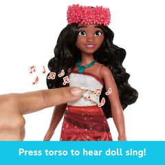Mattel Disney Moana 2 Singing Adventure Doll with Accessories, Sings “We’re Back”