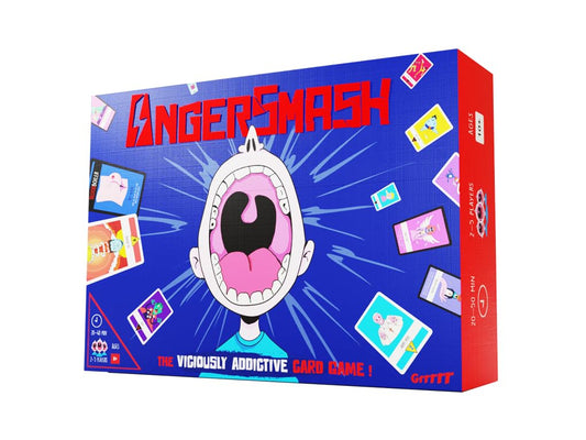 How Am I Weird AngerSmash - New Card Game About Anger & Zen | Ages 8+ | 2-5 Players | 20-40 Minutes - Fun Family Game for Adults, Teens & Kids