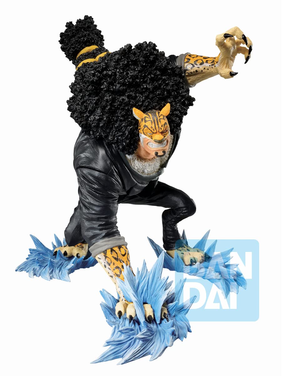 Ichibansho Figure - One Piece - Rob Lucci (Duel Memories), Bandai Spirits Collectible Statue