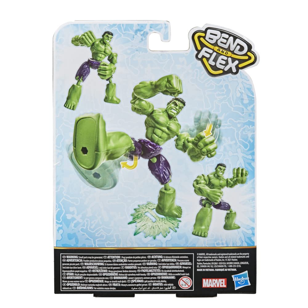 Hasbro Hulk Bend and Flex Marvel 6-Inch Action Figure