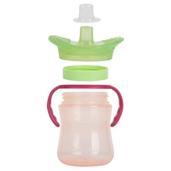 The First Years SenseAbles Teethe-Around Sensory Trainer Cup, 7 oz, Pink