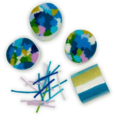 Dimensions Needlecrafts Dragonfly Latch Hook Craft Kit for Kids, 16'' x 16''