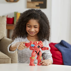 Hasbro Marvel Avengers Mech Strike Monster Hunters Hunter Suit Iron Man Toy, 20-cm-Scale Deluxe Figure, Ages 4 and Up, Multicolor (F5073)