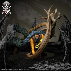 Ichibansho Figure - One Piece - Crocodile Duel Memories, Bandai Spirits Collectible Statue