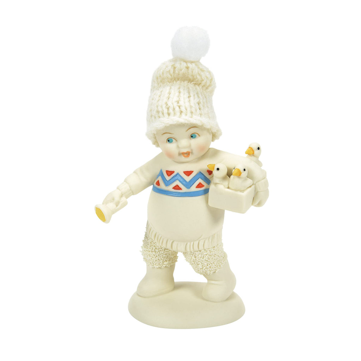 Department 56 Snowbabies Puffins Collecting The Babies Figurine, 4.53 Inch, Multicolor