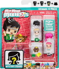 Mattel My Mini MixieQ's Drummer, 4-Pack