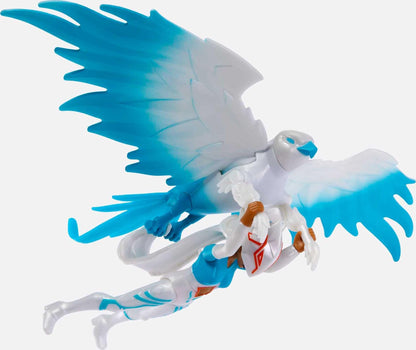 Masters of the Universe He-Man and The Sorceress Figure & Winged Falcon Vehicle Set Inspired by Motu Netflix Animated Series, Collectible Toy Gift for Ages 4 Years & Older