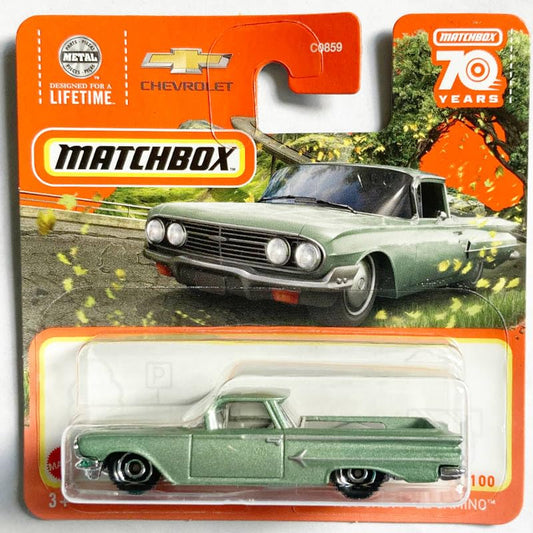 Matchbox 2023-1960 Chevy EL Camino [Green] Green 29/100