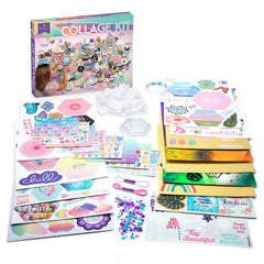 Craft-tastic – Design Your Own Wall Collage – DIY Wall Collage Craft Kit – Personalize Your Space – for Ages 8+