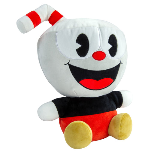 Club Mocchi-Mocchi- Cuphead Plush - Cuphead Plushie - Collectible Squishy Cuphead Toys - 15 Inch