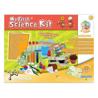 Science4you - My First Science Kit - 26 Experiments to Introduce Children to Science - Fun, Education Activity for Kids Ages 4+