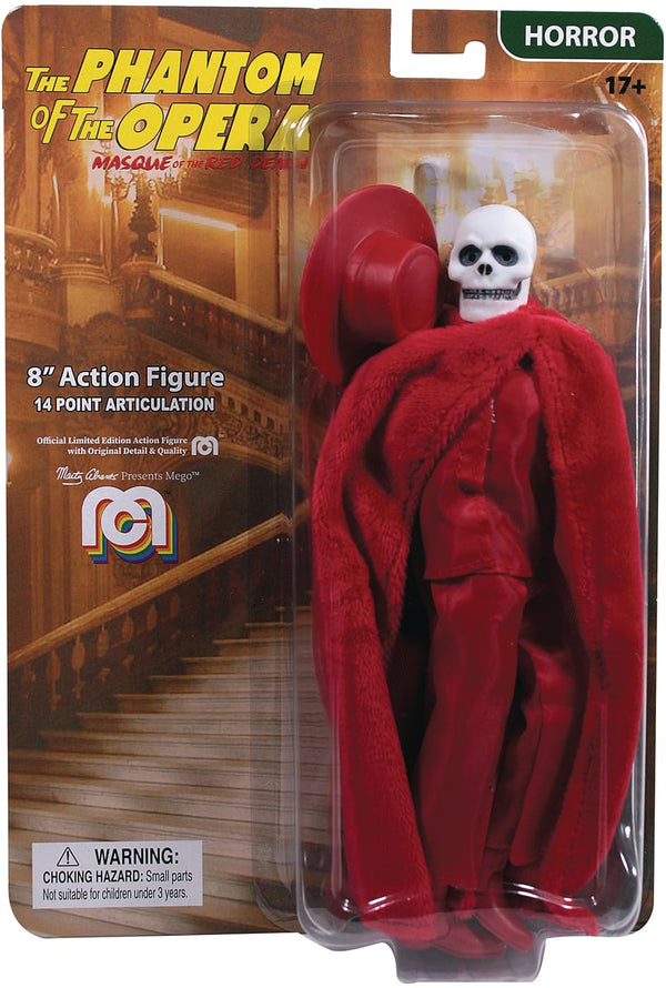 Mego Hammer Horror Phantom of the Opera Red Death 8" Action Figure