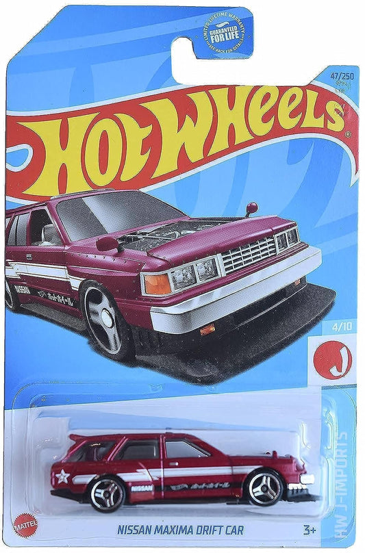 Hot Wheels Nissan Maxima Drift Car, HW J-Imports 4/10