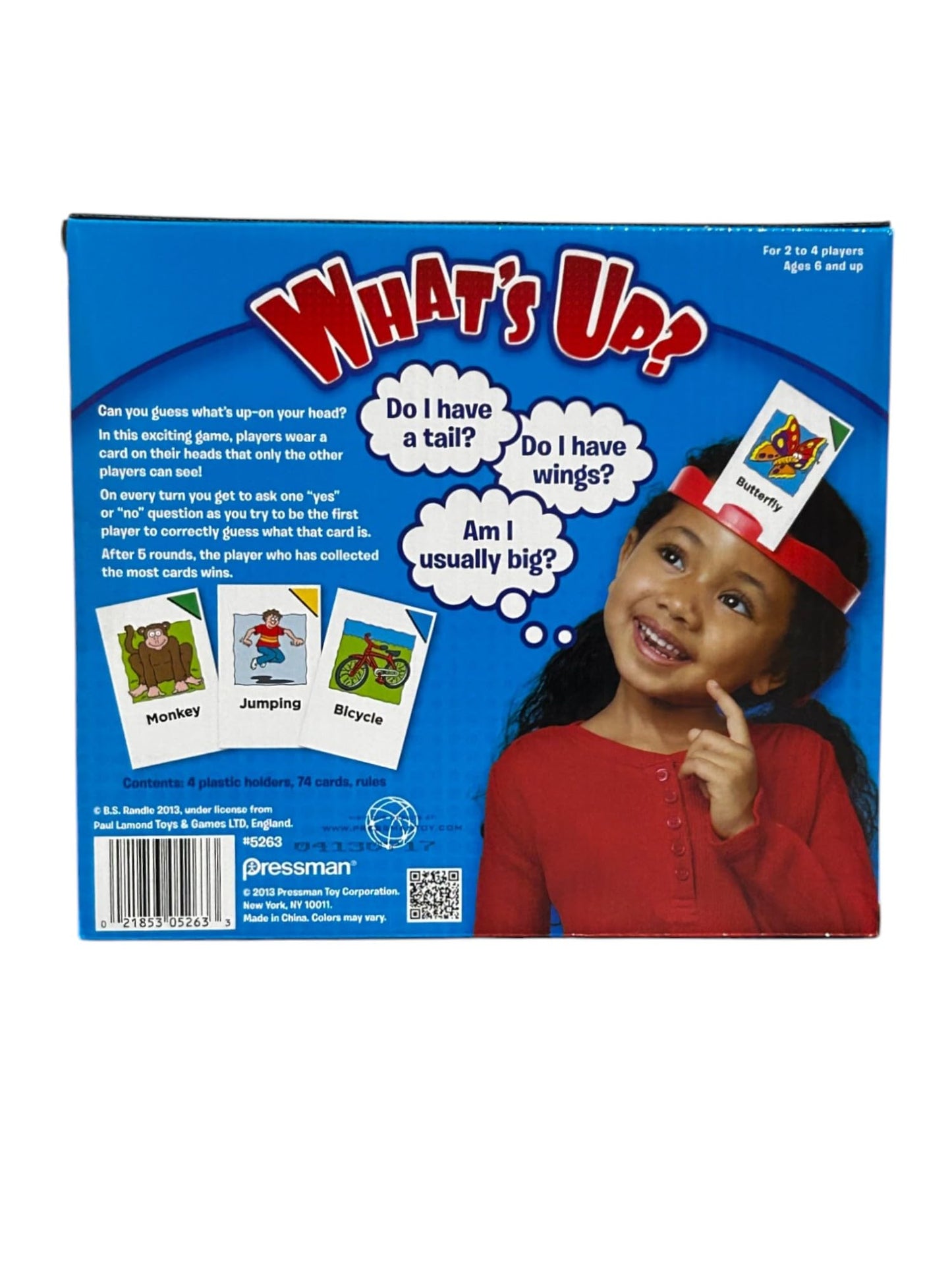 What's Up? Guessing Game for 2 to 4 Players, Ages 6 and Up