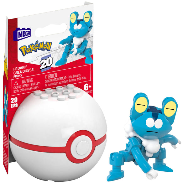 Mega Pokemon Pokeball Construx – Fennekin & Friend Ball