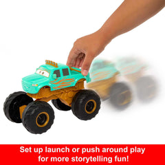Disney Cars Toys, Cars On The Road Circus Stunt Ivy Vehicle, Jumping Monster Truck Inspired by Disney+ Show Large