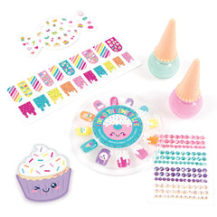 Make It Real: Nail Candy Set - DIY Nail Art Kit, Vanilla Scented Nail Polish, Manicure & Design Sweet Nails, Tweens, Girls & Kids Ages 8+