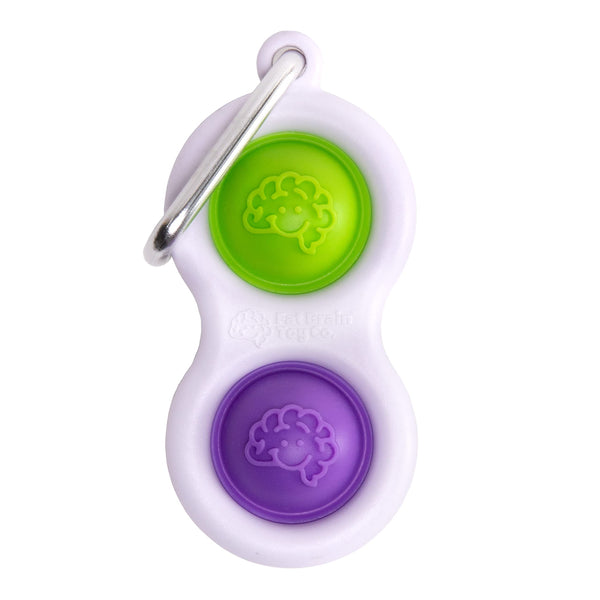 Fat Brain Toys Simpl Dimpl - Simple Dimple - Purple/Lime