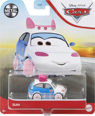 Disney Cars Toys Suki, Miniature, Collectible Racecar Automobile Toys Based on Cars Movies, for Kids Age 3 and Older, Multicolor