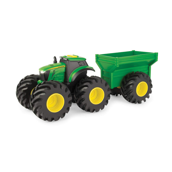 John Deere Monster Treads Lights & Sounds 8 Inch Tractor
