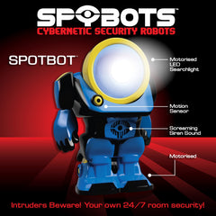 Spybots SPOTBOT Cybernetic Security Robots