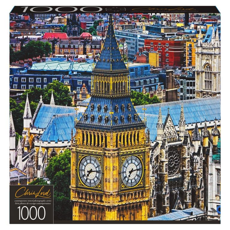 1000 pcs Puzzle by Chris Lord Travel Series