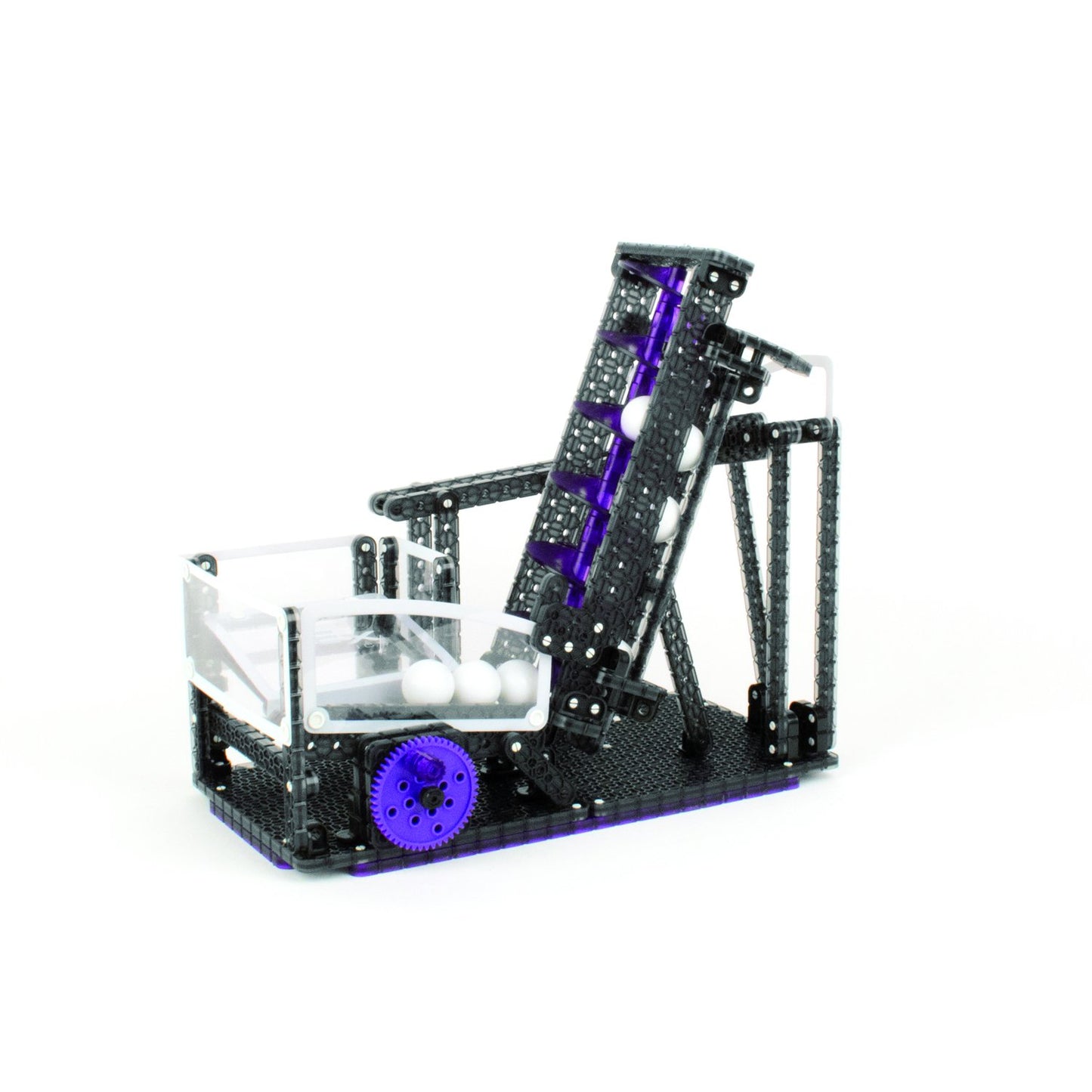 HEXBUG VEX Robotics Screw Lift Ball Machine, Purple, Black