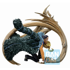 Ichibansho Figure - One Piece - Crocodile Duel Memories, Bandai Spirits Collectible Statue
